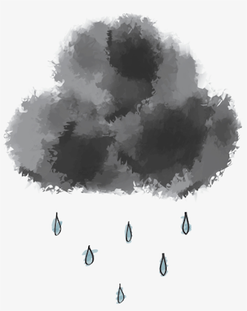 Raincloud - Rain Cloud Png - 1108x1239 PNG Download - PNGkit