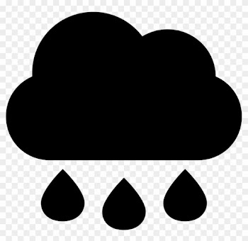 Raindrops Of Rain Falling Of Dark Cloud Comments - Rain