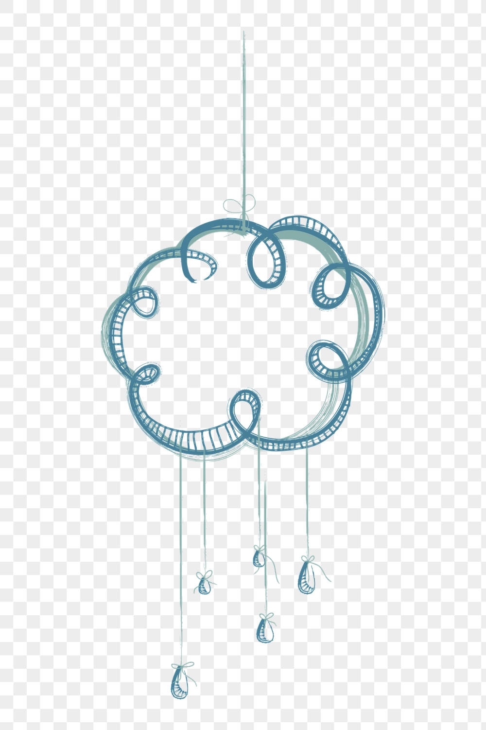 Raining cloud png sticker, weather | Free PNG - rawpixel
