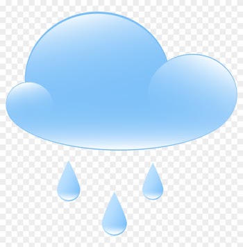 Rainy Cloud Weather Icon Png Clip Art - Rainy Cloud Weather Icon Png Clip Art