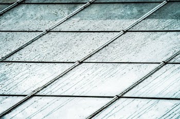 Rainy Glass Roof
