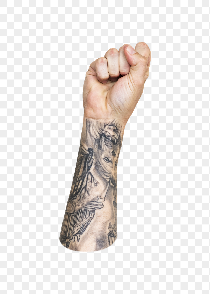 Raised fist png hand sign, | Free PNG - rawpixel