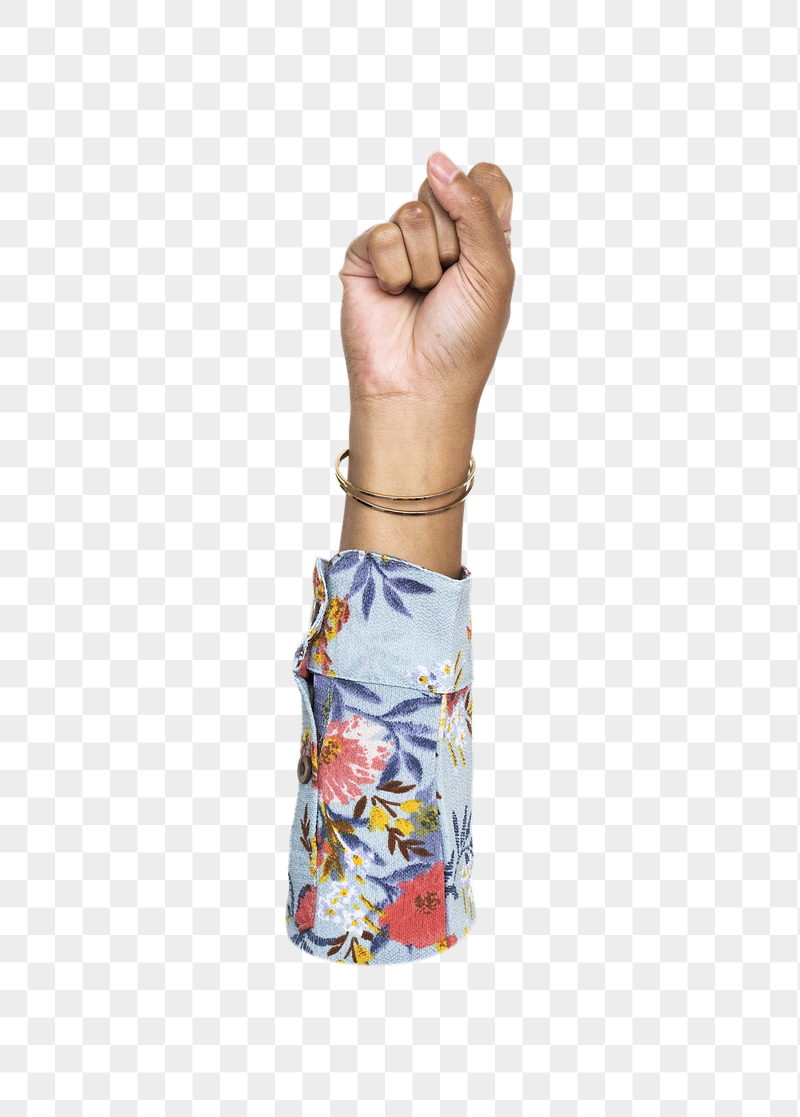 Raised fist png hand sign, | Free PNG - rawpixel
