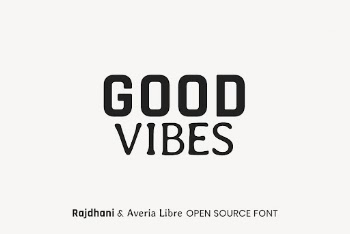 Rajdhani & Averia Libre open | Free Font Add-on - rawpixel