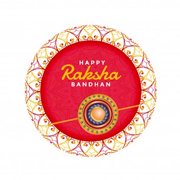 Rakhi festival for raksha bandhan Free Vector