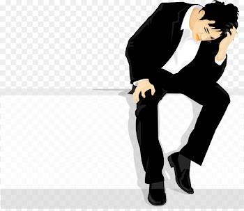 Raksha Bandhan Hindi Joke SMS Brother - Vector painted contemplative man 