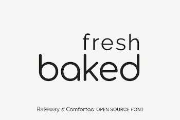 Raleway & Comfortaa open source | Free Font Add-on - rawpixel