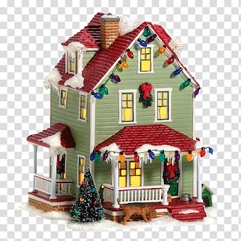 Ralphie Department 56 Christmas village House, houses transparent background PNG clipart
