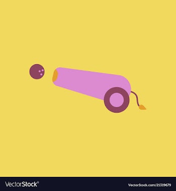 Ramadan cannon background vector image