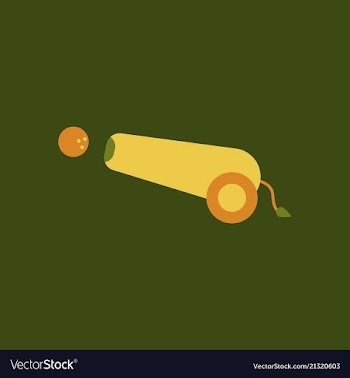 Ramadan cannon background vector image