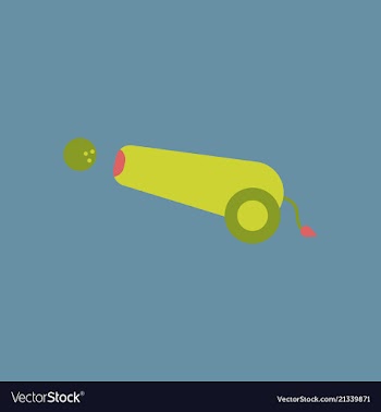 Ramadan cannon background vector image