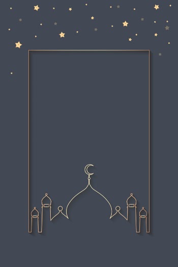 Ramadan framed background design