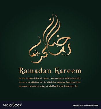 ramadan kareem greetings arabic caligraphy design