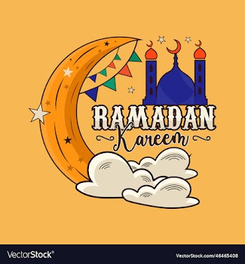 ramadan kareem mubarak elements greeting
