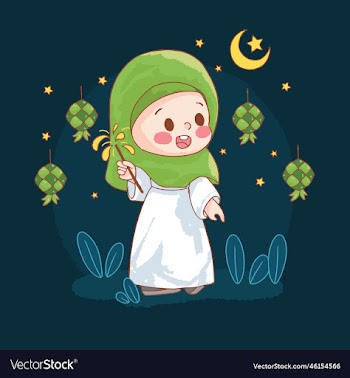 ramadan kareem or ramadhan with islamic arabesque