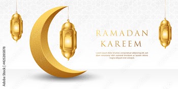 Ramadan Kareem Vector Background Illustration. Ramadan Background with Trendy Realistic Vector design. Ramadan Background vector template for banner, greeting card, flyer, invitation, poster design.