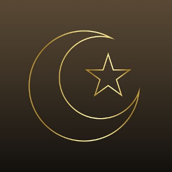 Ramadan line art illustration, golden | Free PSD - rawpixel