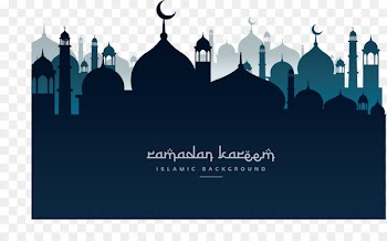 Ramadan Mosque Eid al-Fitr Eid Mubarak - Church poster at night 