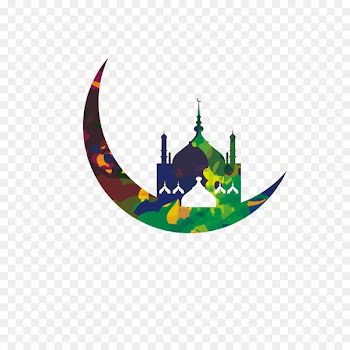Ramadan Mosque Eid al-Fitr Islam - Moon and architecture 