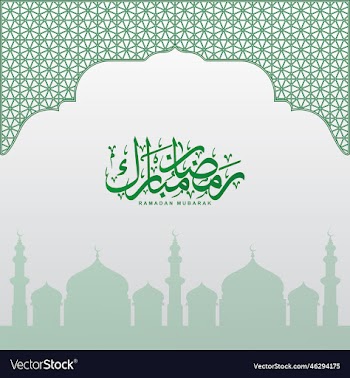 ramadan mubarak calligraphy banner
