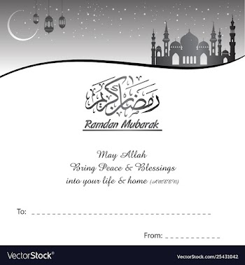 Ramdan kareem card-04 vector image