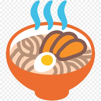 Ramen Asian cuisine Emoji Chinese noodles - spaghetti 