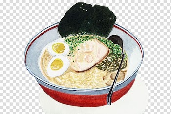 Ramen Japanese Cuisine Asian cuisine Watercolor painting, ramen transparent background PNG clipart