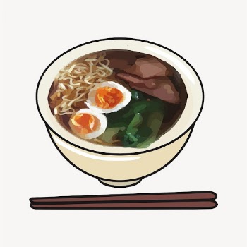 Ramen noodle clipart, Japanese food | Free Vector - rawpixel