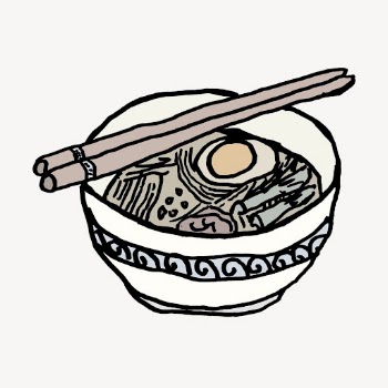 Ramen noodle collage element, Japanese | Free PSD - rawpixel