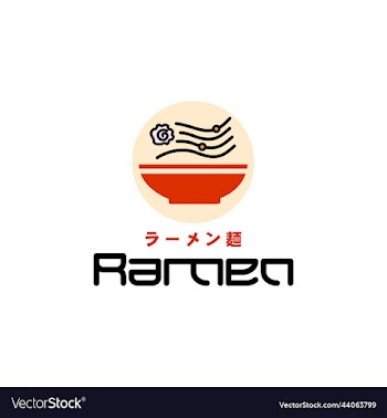 ramen noodle logo icon