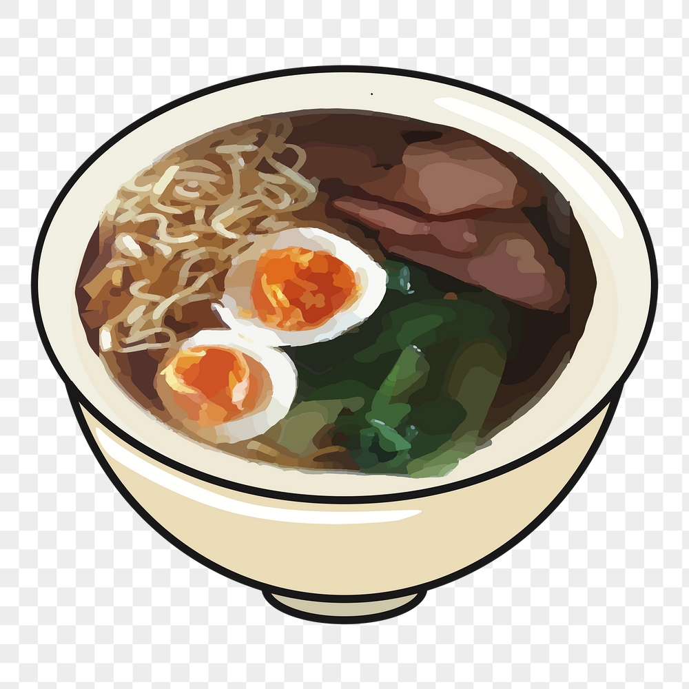 Ramen noodle png sticker, Japanese | Free PNG - rawpixel
