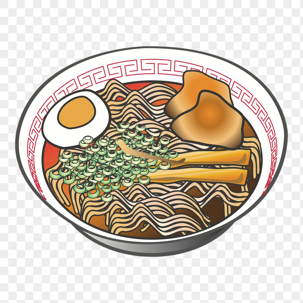 Ramen noodle png sticker, Japanese | Free PNG - rawpixel