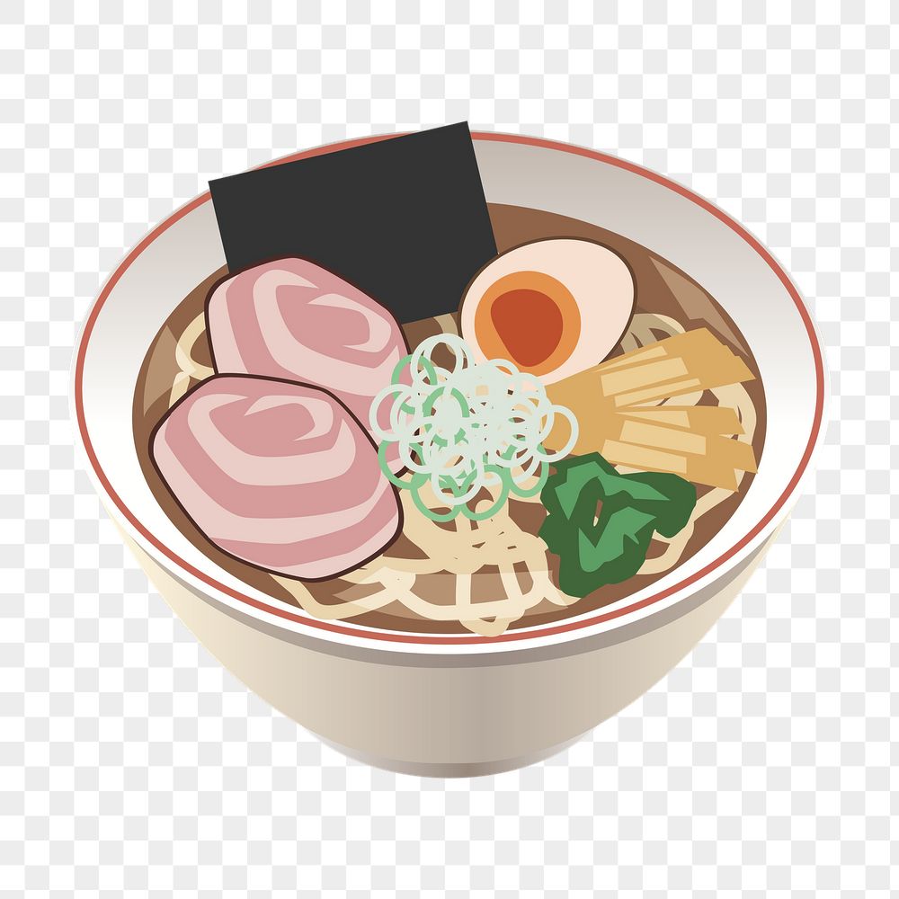 Ramen noodle png sticker, Japanese | Free PNG - rawpixel