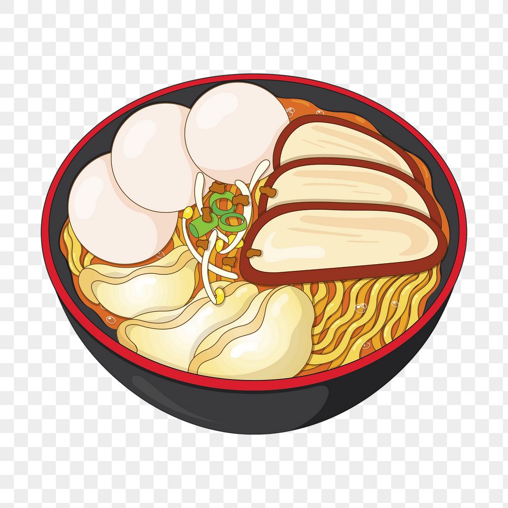 Ramen noodle png sticker, Japanese | Free PNG - rawpixel