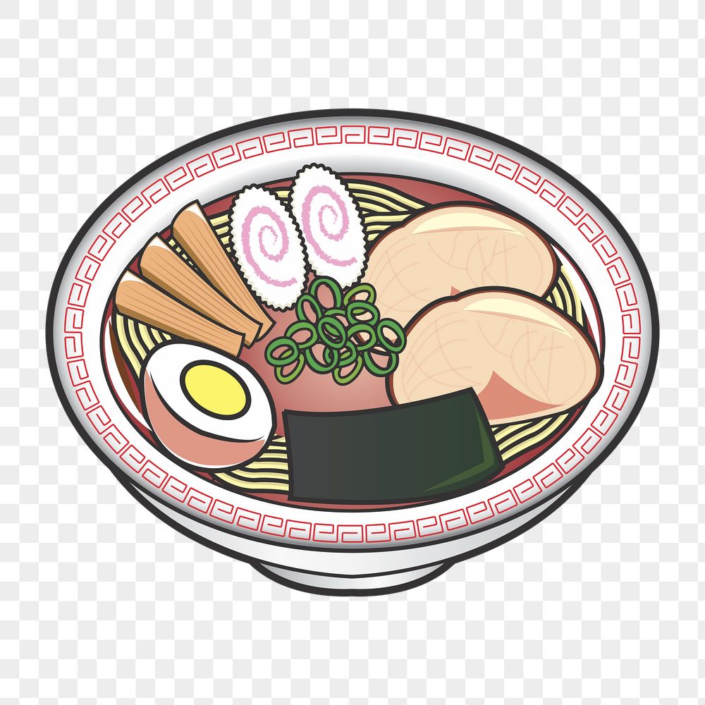 Ramen noodle png sticker, Japanese | Free PNG - rawpixel
