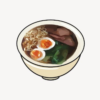 Ramen noodle sticker, Japanese food | Free PSD - rawpixel
