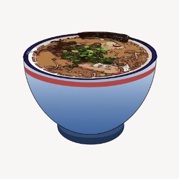 Ramen noodle sticker, Japanese food | Free PSD - rawpixel
