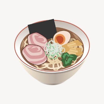 Ramen noodle sticker, Japanese food | Free Vector - rawpixel