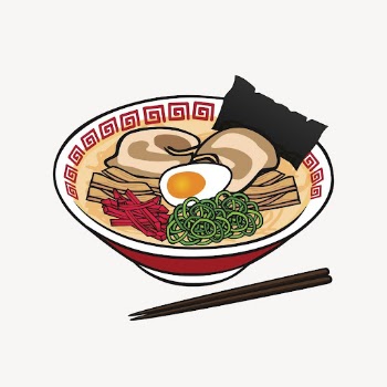 Ramen noodle sticker, Japanese food | Free Vector - rawpixel