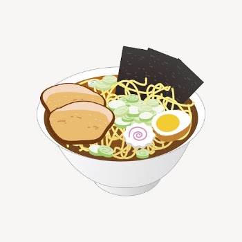 Ramen noodle sticker, Japanese food | Free Vector - rawpixel