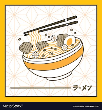 ramen noodles on bowl