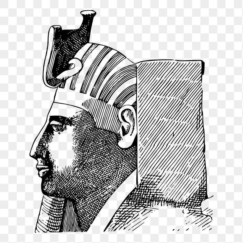 Ramesses III png sticker illustration, | Free PNG - rawpixel