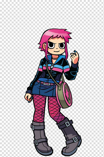 Ramona Flowers Comics Drawing Female, FLOWERS transparent ...