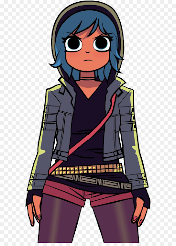 Ramona Flowers Scott Pilgrim Haruko Haruhara Knives Chau Comics ...