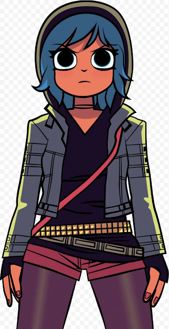 Ramona Flowers Scott Pilgrim Haruko Haruhara Knives Chau Comics ...