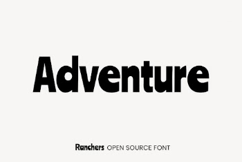 Ranchers open source font by Impallari | Free Font Add-on - rawpixel