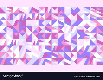 Random abstract chaotic mosaic pattern background vector image