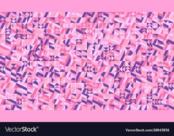 Random abstract chaotic triangle mosaic pattern vector image