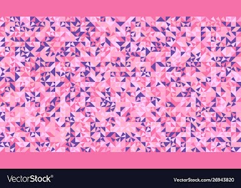 Random abstract triangular mosaic pattern webpage vector image