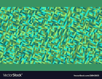 Random chaotic abstract colorful triangle mosaic vector image